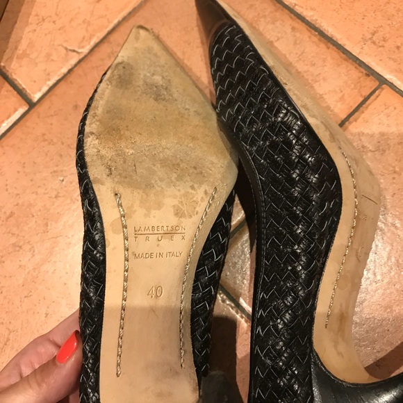 Lambertson Trux leather worn twice classic heels - Picture 3 of 4